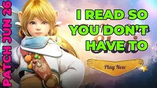 Audio Patch Notes 26 June 2019 | Black Desert Online Xbox One