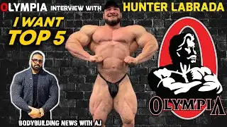 Hunter Labrada /  I want the top 5 at the 2023 Olympia//AJ / Fouad Abiad Media