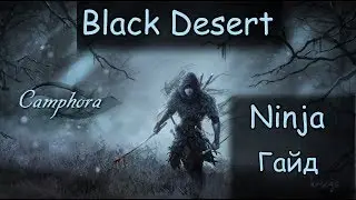 Black Desert. Ниндзя - гайд (старый)