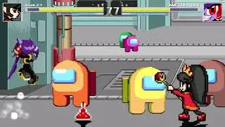 mugen-Ashley (me) vs Amethia ULT (Black Sash Lilac)