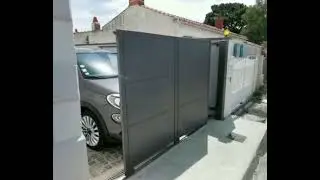 Portail Sectionnel : idéal pour les petites entrées de maison