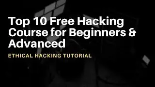 Free Hacking Course: Hacker Online Classes - Top 10 Pro Hacking Course for Beginners up to Advanced
