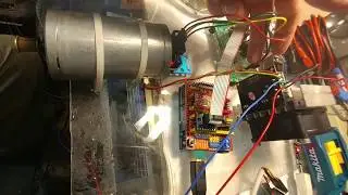 Ultra low cost servo system, found motor, amazingly strong.