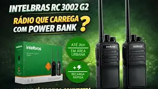 Few people know, but this Intelbras radio can even be charged with a power bank!