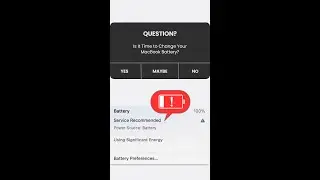 Warning Notification on your MacBook Battery? You need to watch this.