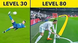 Cristiano Ronaldo Goals Level 1 to Level 100