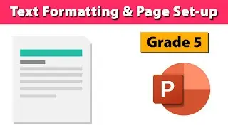 PowerPoint features part II-Text formatting / Slide design and orientation / Page set-up