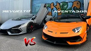 OLD vs. NEW Lamborghini V12! 😱 SOUND + ALL CHANGES! Aventador vs. Revuelto! Interior Exterior 4K
