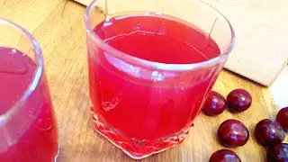 Как Приготовить КИСЕЛЬ из ВИШЕН / ВИШНЕВЫЙ КИСЕЛЬ со Вкусом Детства