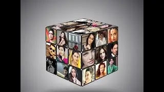 Rubik's Cube Gallery Design in Photoshop CC 2015