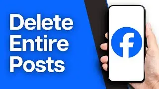 How to Delete All Posts on Facebook | Clear Your Facebook Timeline (2024)