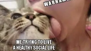 40k/Warhammer hobby is it sociable?