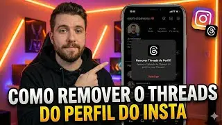 Como REMOVER o THREADS do PERFIL NO INSTAGRAM 