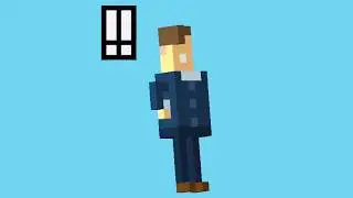 How To Unlock “MATT HALL” From The “People” Area, In CROSSY ROAD! 🕴️