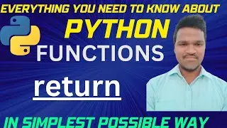 Master Function Return in Python 