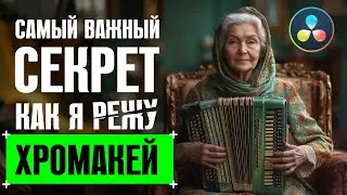 Самый важный секрет от скромного профи. Как я режу хромакей в DaVinci Resolve Fusion