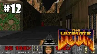 The Ultimate Doom прохождение игры - E2M3: Refinery (All Secrets Found)