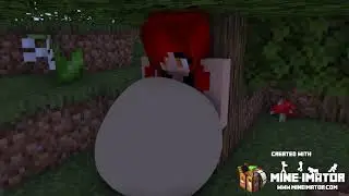 [Specially for 2500] Girl's Meal | Minecraft Vore Animation