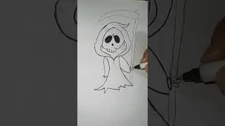 Hallowen Kids Drawing
