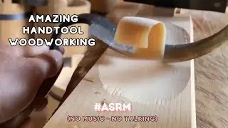 Oddly Satisfying Wood Carving ASMR