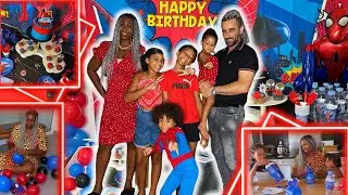 🎂ON PRÉPARE L’ANNIVERSAIRE DE KAYDEN 4 ANS SUR LE THEME SPIDERMAN // DÉCO GÂTEAU FAIT MAISON 😍