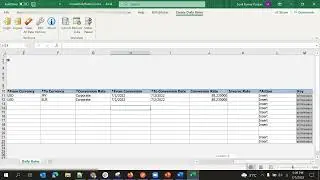 Managing Currencies and Importing Currency Rates in Oracle Fusion Cloud | Daily Rate | Oracle CX