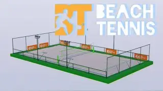 I RECORDED THE CONSTRUCTION OF 1 BEACH TENNIS COURT