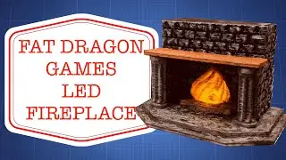 Fat Dragon Games LED Fireplace