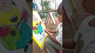 MEWARNAI MINION BAGIAN 3