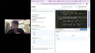 Toeplitz Matrix and Rotating Matrix in clockwise direction  in javascript