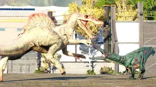 All Dinosaur In Isla Nubla Island Battle Royal - Jurassic World Evolution 2