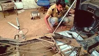 Bajaj compact Auto front platform replacement in Kerala