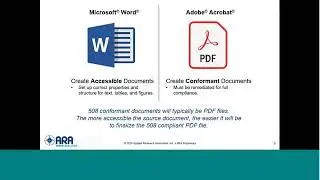 508 Compliance: Creating Accessible Documents