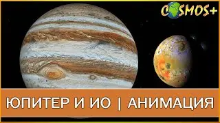 Jupiter and Jo ⚫  Animation in Space Engine