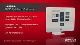 Hologram 2G/3G Cellular USB Modem | Maker Minute