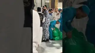Чистка вокруг Каабы