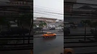 🔥FUERTE AGUACERO STO. DGO. ESTE ME REPORTAN🔥