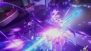 Genshin Impact Masquerade of the Guilty - Neuvillette and Tartaglia Fight Against the Whale Cutscene