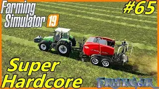 Let's Play FS19, Boulder Canyon Super Hardcore #65: Baling The Hay!