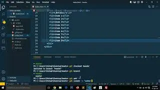 Marge a feature branch to the master (Git)