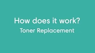 How does Princity work: Toner Replacement