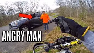 Angry People Vs Dirt Bike