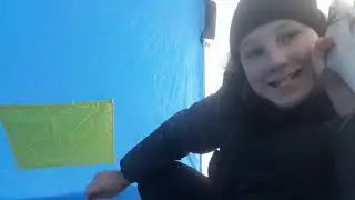 Зимняя рыбалка на озере Сиг/2