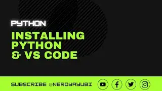 Installing Python 3.8 and Visual Studio Code | 