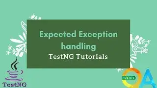 TestNG – Expected Exception || Exception handling || TestNG Framework