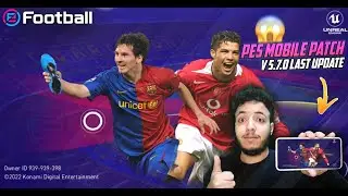 eFootball PES 2022 Messi & CR7   for PES 2021 Mobile V5.7.0 | Fully Licensed
