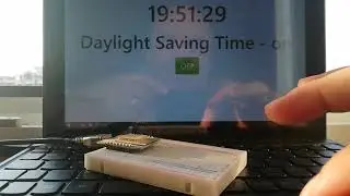 DST webcontrol for NTP clock with ESP8266