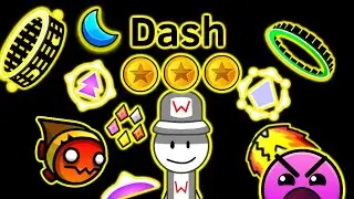 Geometry Dash - Dash - All 3 Coins | Prosper Cylvest Argenti