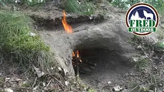 Making A Fieldoven! Bushcraft/Survival 🔥 (subtitles 🇬🇧)