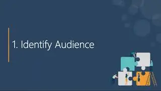 Building an Enterprise Architecture Foundation - Identify Audience